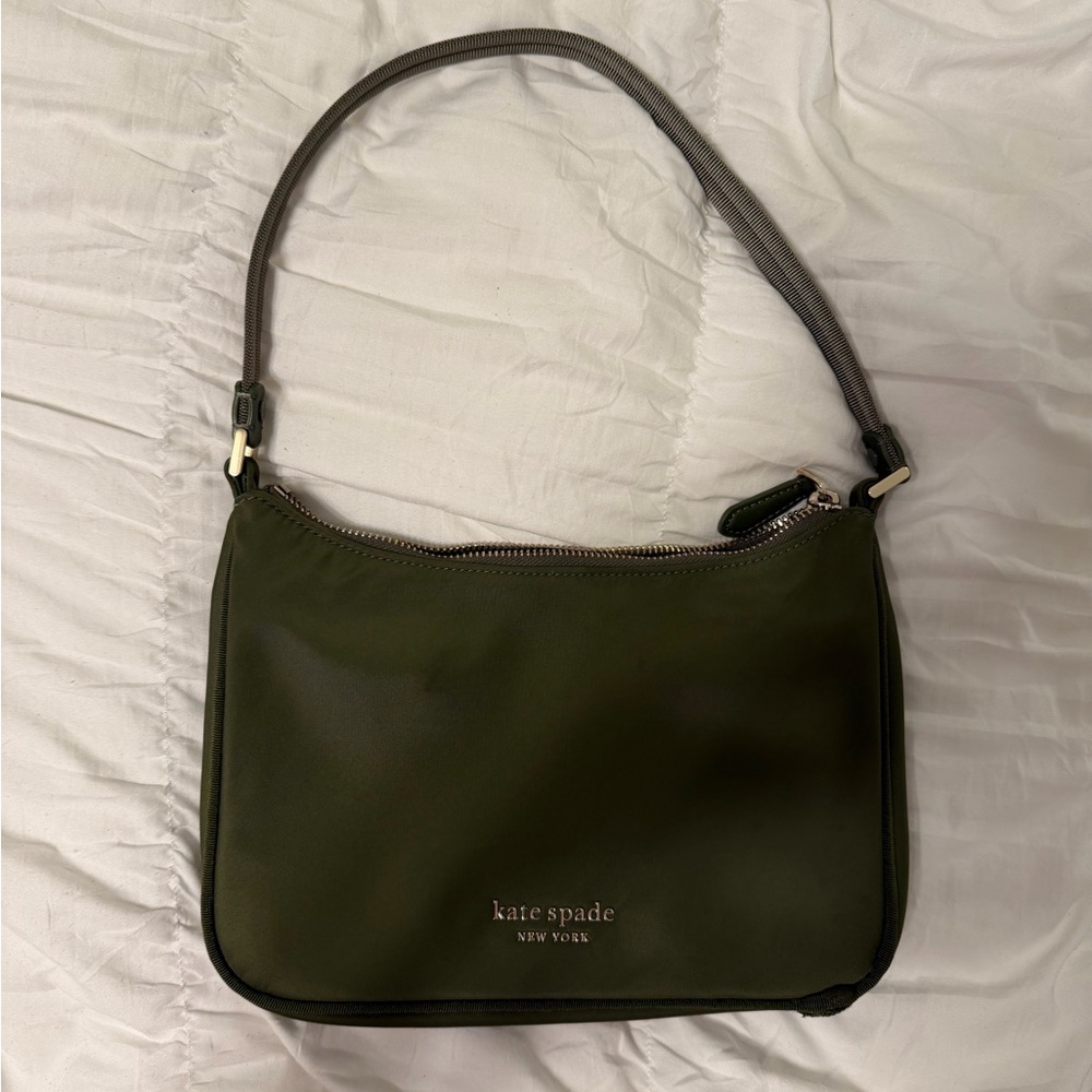 Kate Spade Forest Green Shoulder Bag